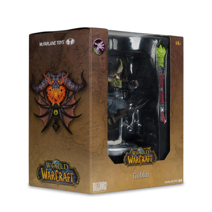 MCFARLANE TOYS 25 WORLD WARCRAFT 6INCH POSED WV1 GOBLIN FIGURA 15 cm