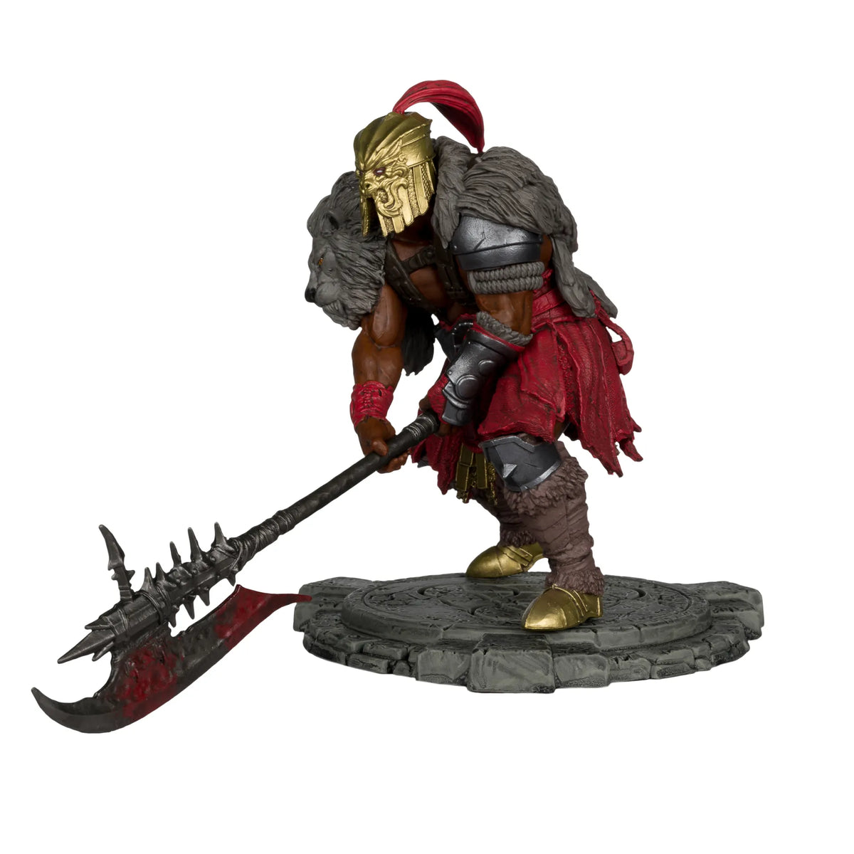 MCFARLANE TOYS 25 - DIABLO DIABLO IV 6INCH POSED WV1 BARBARIAN #2 FIGURA 15 cm