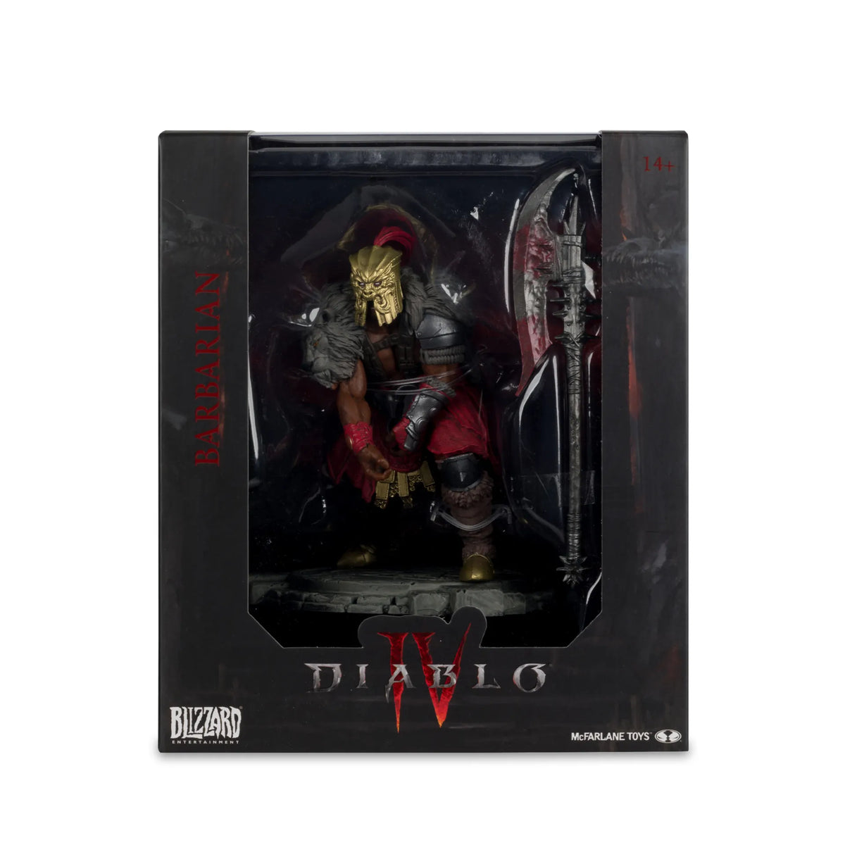 MCFARLANE TOYS 25 - DIABLO DIABLO IV 6INCH POSED WV1 BARBARIAN #2 FIGURA 15 cm
