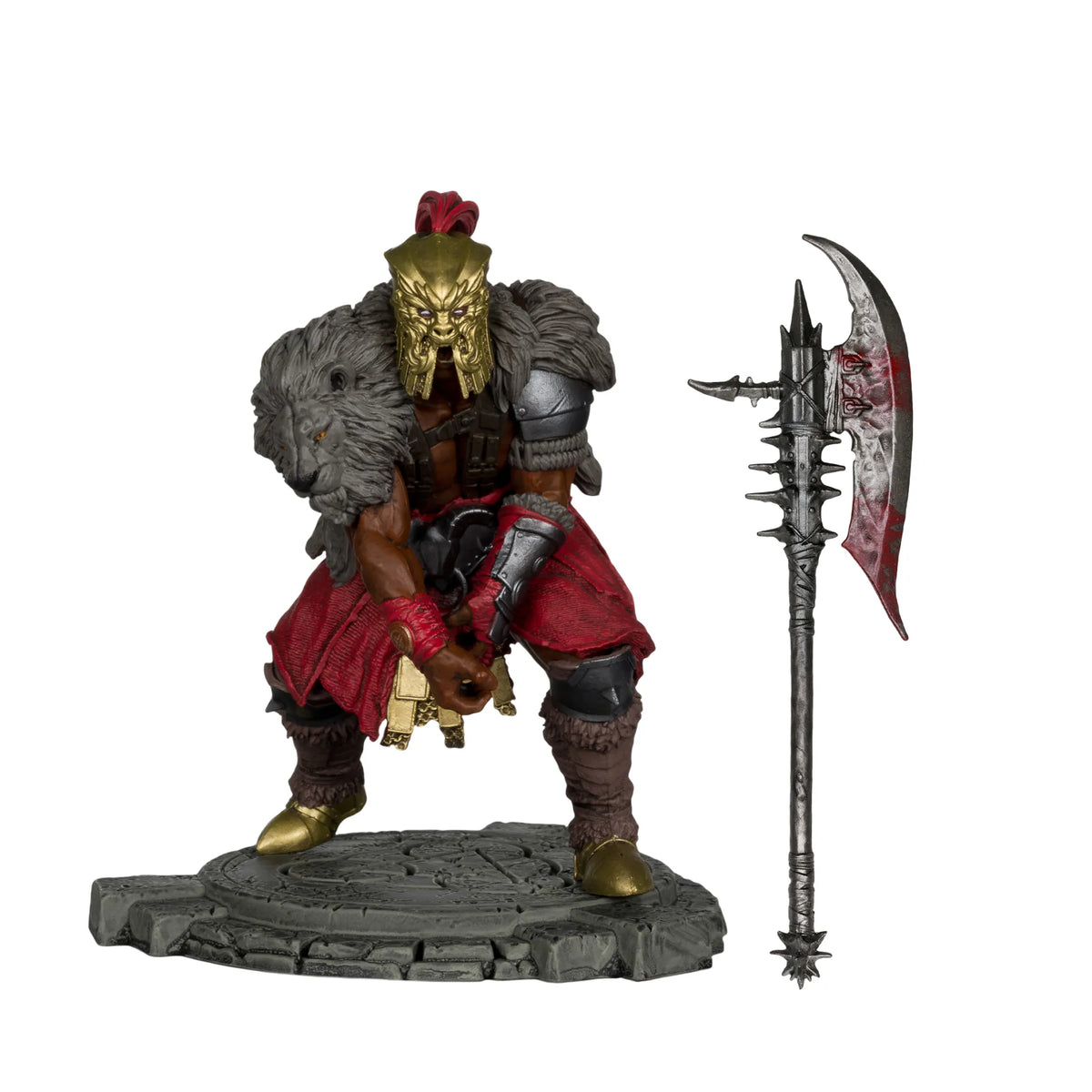 MCFARLANE TOYS 25 - DIABLO DIABLO IV 6INCH POSED WV1 BARBARIAN #2 FIGURA 15 cm