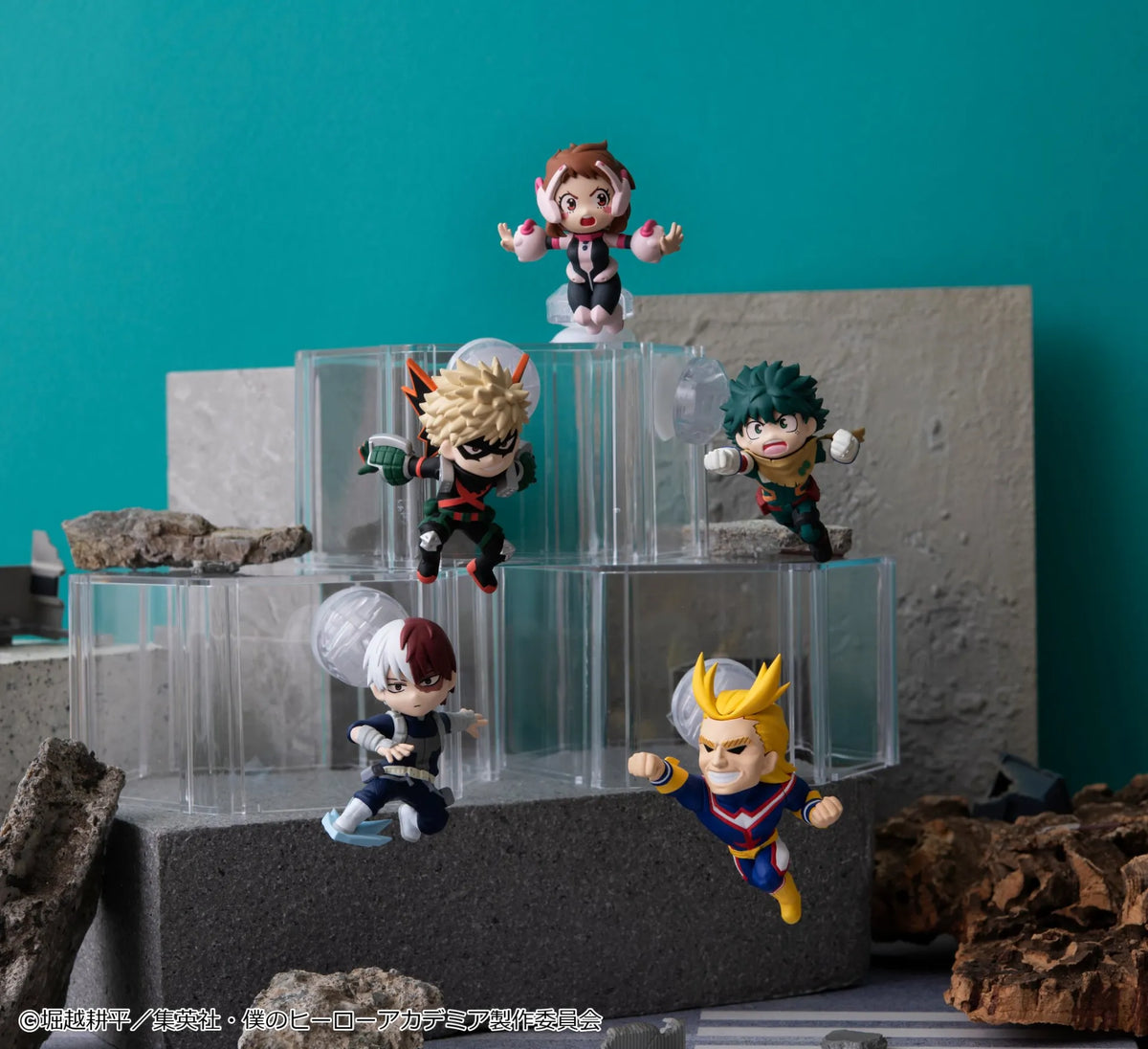 MEGAHOUSE - MY HERO ACADEMIA TOBIMAS DISPLAY (6) MINI FIGURA 5 cm
