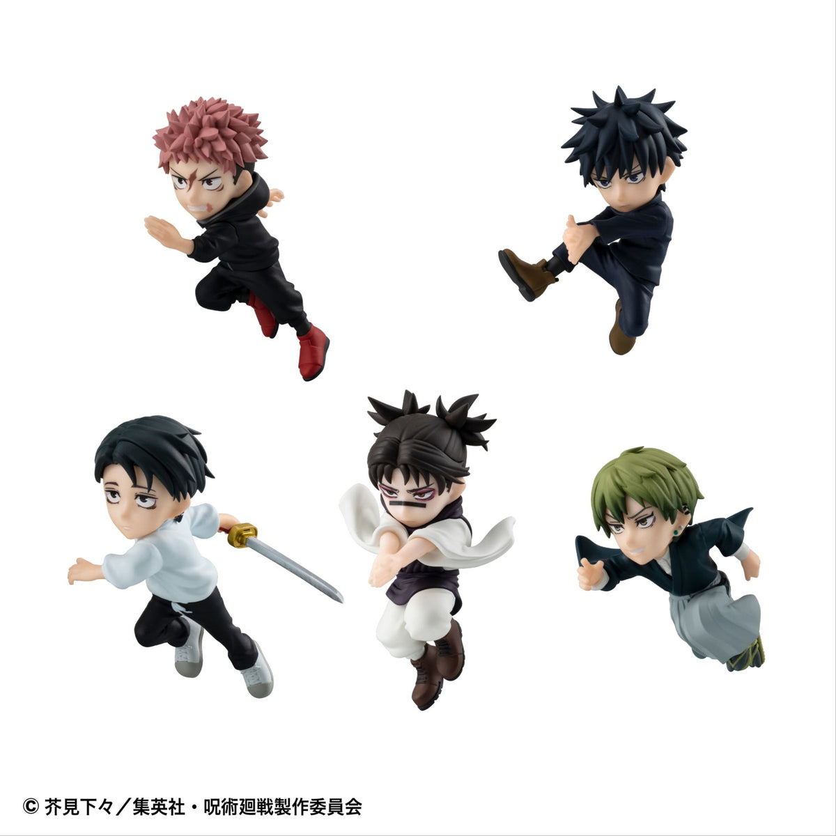 MEGAHOUSE - JUJUTSU KAISEN TOBIMAS DISPLAY (6) MINI FIGURA 5 cm