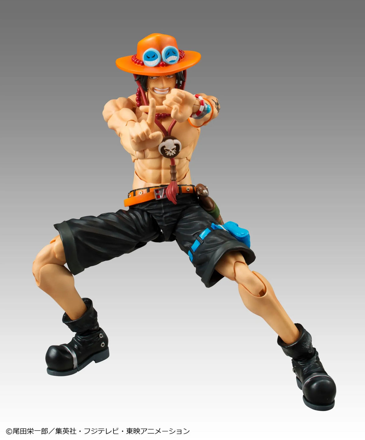 MEGAHOUSE ACE - ONE PIECE PORTGAS D. VARIABLE ACTION HEROES (REPEAT) ACTION FIGURE 18 cm
