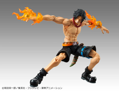 MEGAHOUSE ACE - ONE PIECE PORTGAS D. VARIABLE ACTION HEROES (REPEAT) ACTION FIGURE 18 cm