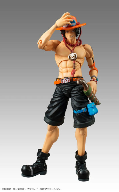 MEGAHOUSE ACE - ONE PIECE PORTGAS D. VARIABLE ACTION HEROES (REPEAT) ACTION FIGURE 18 cm