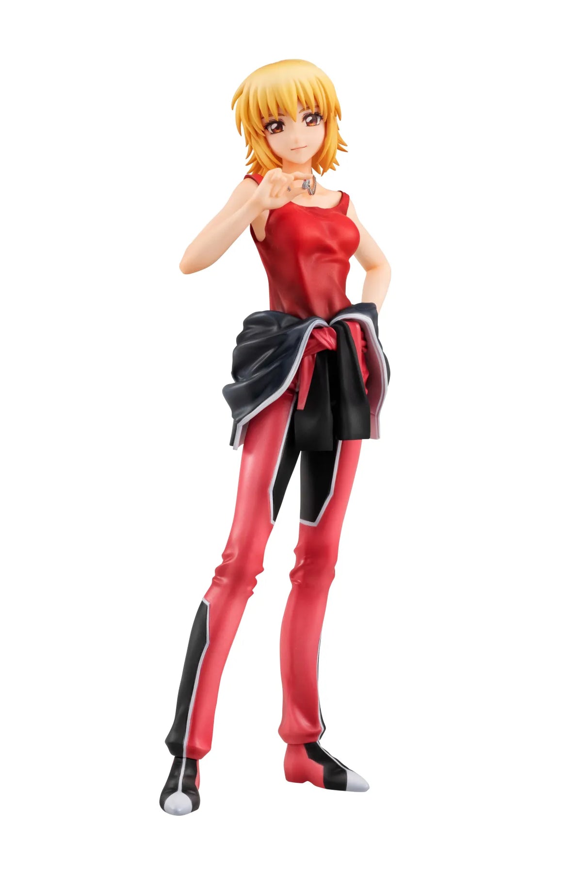 MEGAHOUSE CAGALLI & YULA & ATHHA - GUNDAM GGG SEED FREEDOM PILOT SUIT VER. STATUA 25 cm