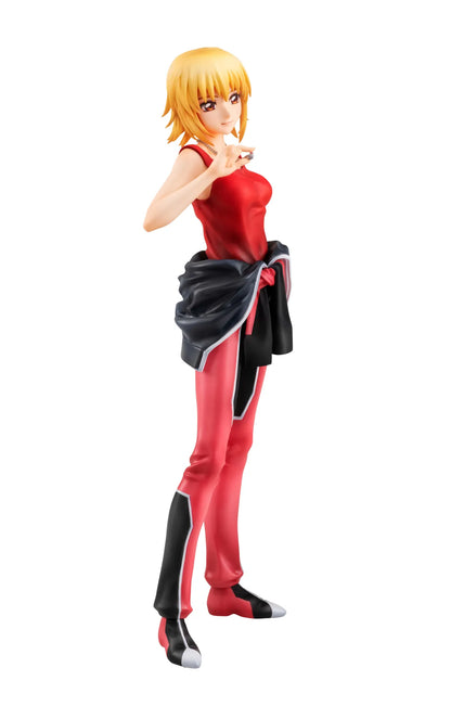MEGAHOUSE CAGALLI & YULA & ATHHA - GUNDAM GGG SEED FREEDOM PILOT SUIT VER. STATUA 25 cm