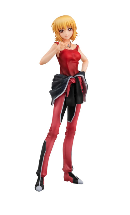 MEGAHOUSE CAGALLI & YULA & ATHHA - GUNDAM GGG SEED FREEDOM PILOT SUIT VER. STATUA 25 cm