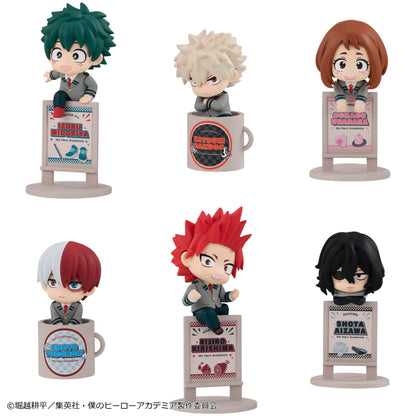 MEGAHOUSE - MY HERO ACADEMIA LITTLE BREAK TEA TIME OCHATOMO DISPLAY (6) MINI FIGURA 4 cm
