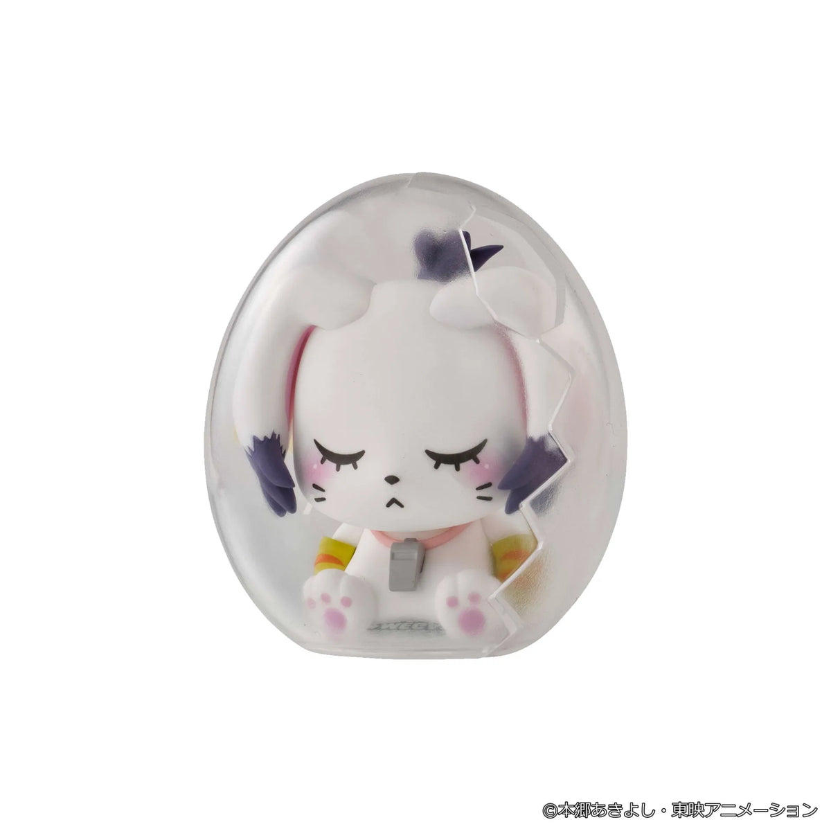 MEGAHOUSE - DIGIMON MEGA EGG DIGIMON ADVENTURE GOOD NIGHT DIGICOLLE MEGA EGG DISPLAY (8) MINI FIGURA 7.5 cm