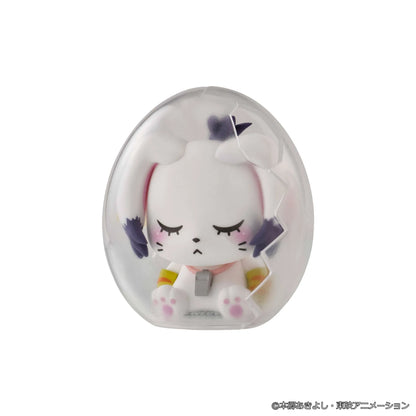 MEGAHOUSE - DIGIMON MEGA EGG DIGIMON ADVENTURE GOOD NIGHT DIGICOLLE MEGA EGG DISPLAY (8) MINI FIGURA 7.5 cm