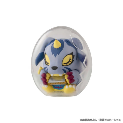 MEGAHOUSE - DIGIMON MEGA EGG DIGIMON ADVENTURE GOOD NIGHT DIGICOLLE MEGA EGG DISPLAY (8) MINI FIGURA 7.5 cm