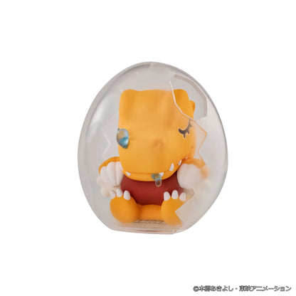 MEGAHOUSE - DIGIMON MEGA EGG DIGIMON ADVENTURE GOOD NIGHT DIGICOLLE MEGA EGG DISPLAY (8) MINI FIGURA 7.5 cm