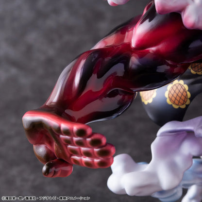 MEGAHOUSE LUFFY - ONE PIECE P.O.P SA-MAXIMUM MONKEY D. GEAR 4 BOUNDMAN 10TH LIMITED VER. STATUA 30 cm