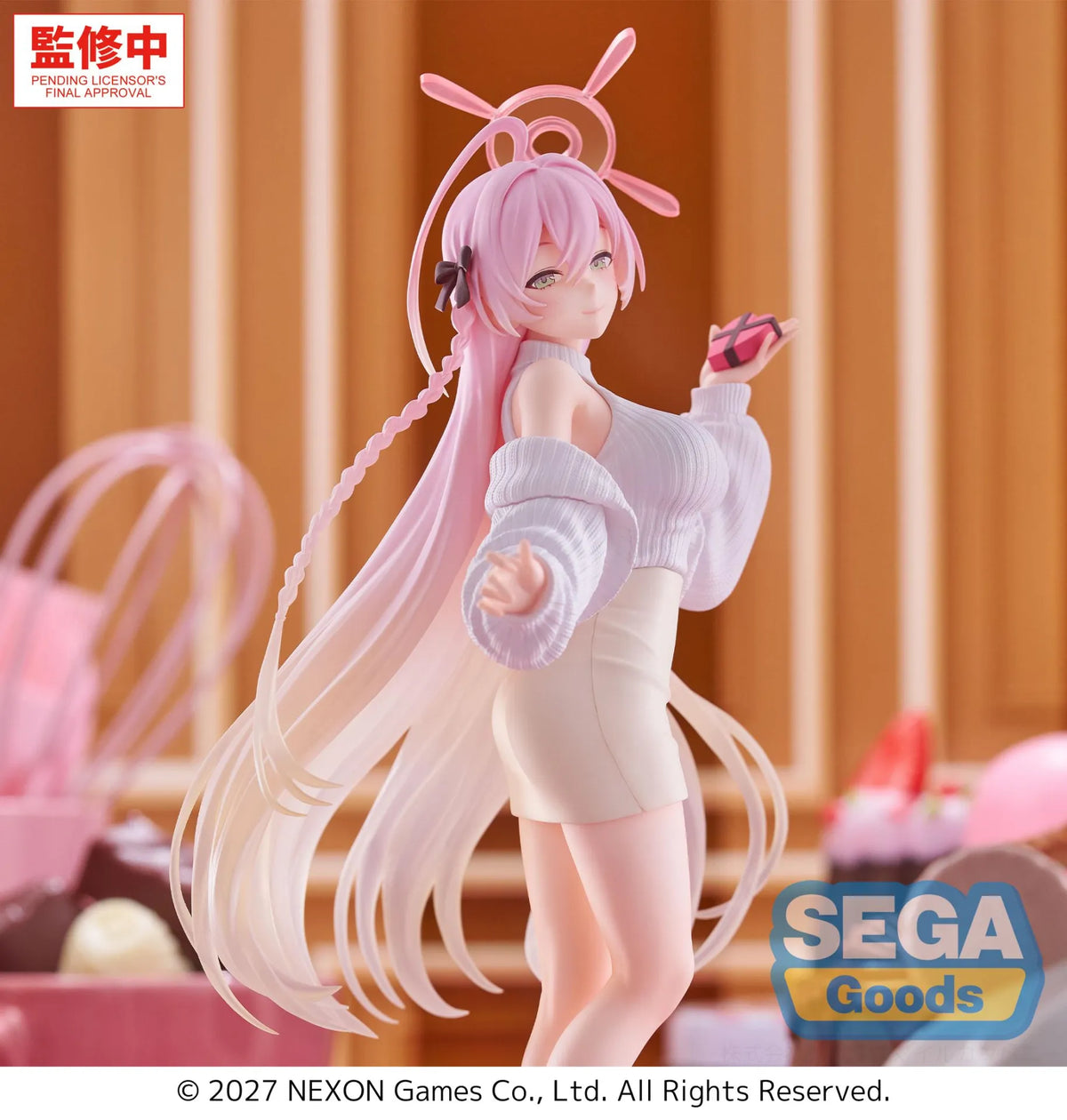 SEGA - BLUE ARCHIVE HANAKO HAPPY VALENTINE XSELLAR FIGURA 25 cm