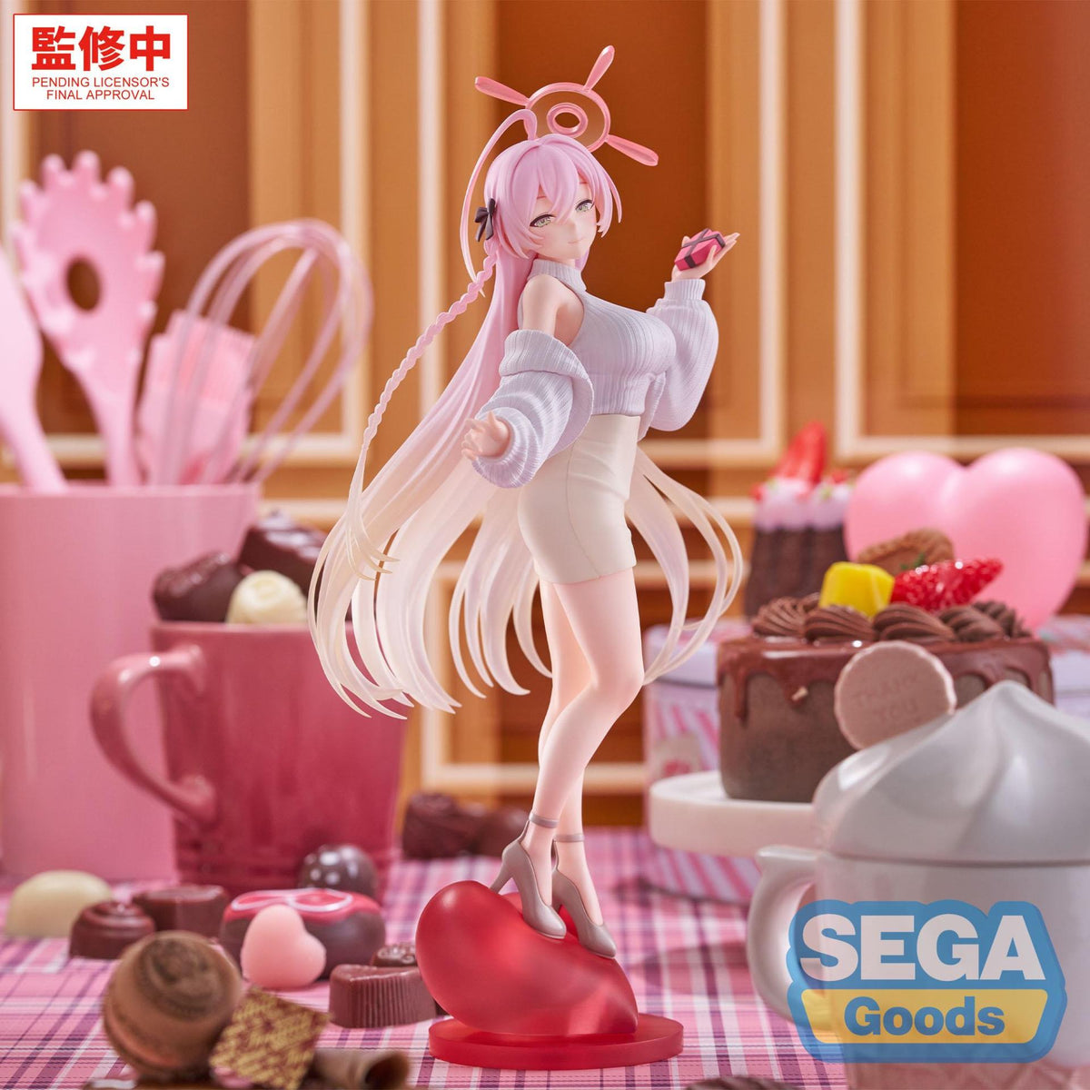 SEGA - BLUE ARCHIVE HANAKO HAPPY VALENTINE XSELLAR FIGURA 25 cm