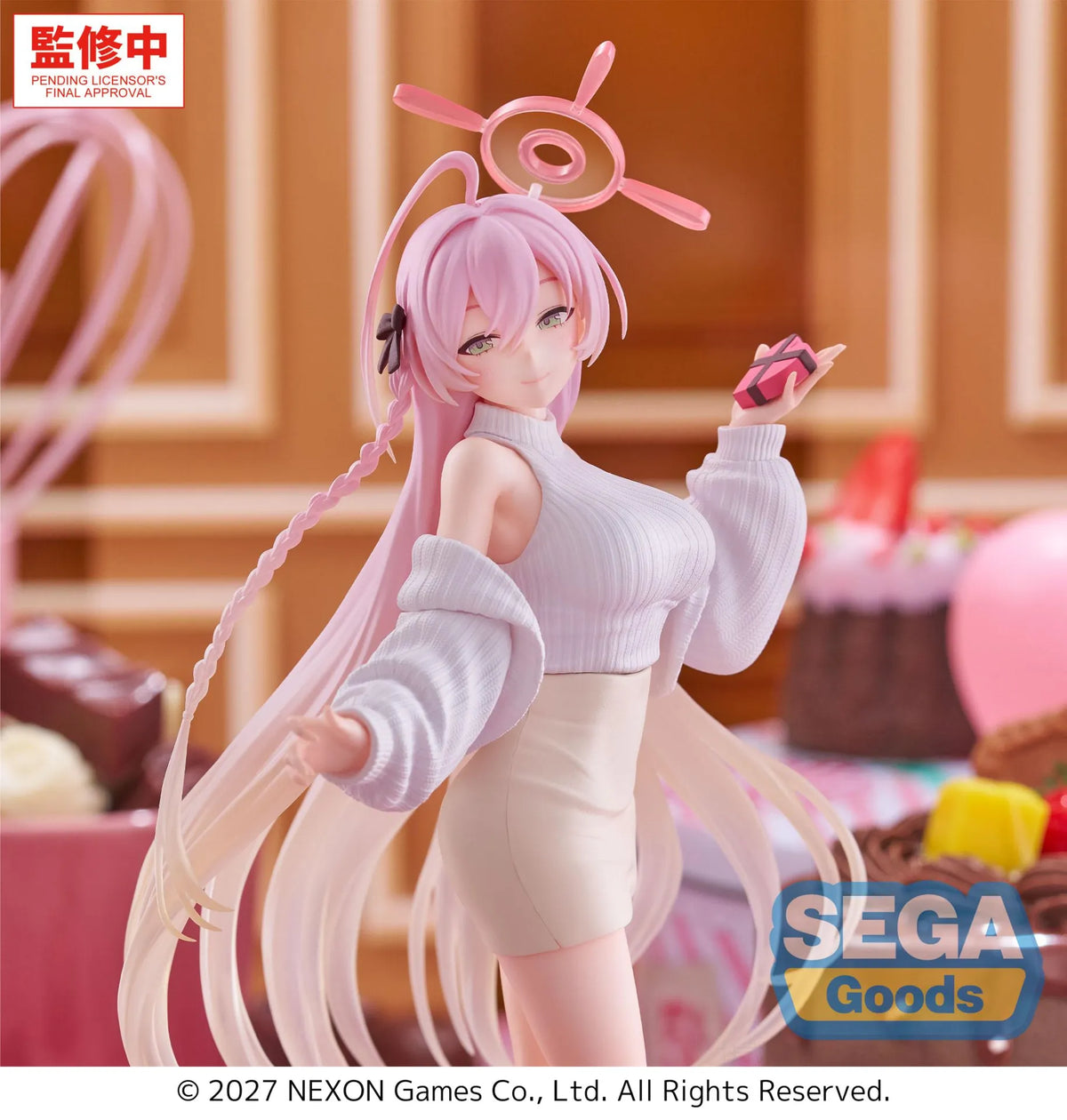 SEGA - BLUE ARCHIVE HANAKO HAPPY VALENTINE XSELLAR FIGURA 25 cm