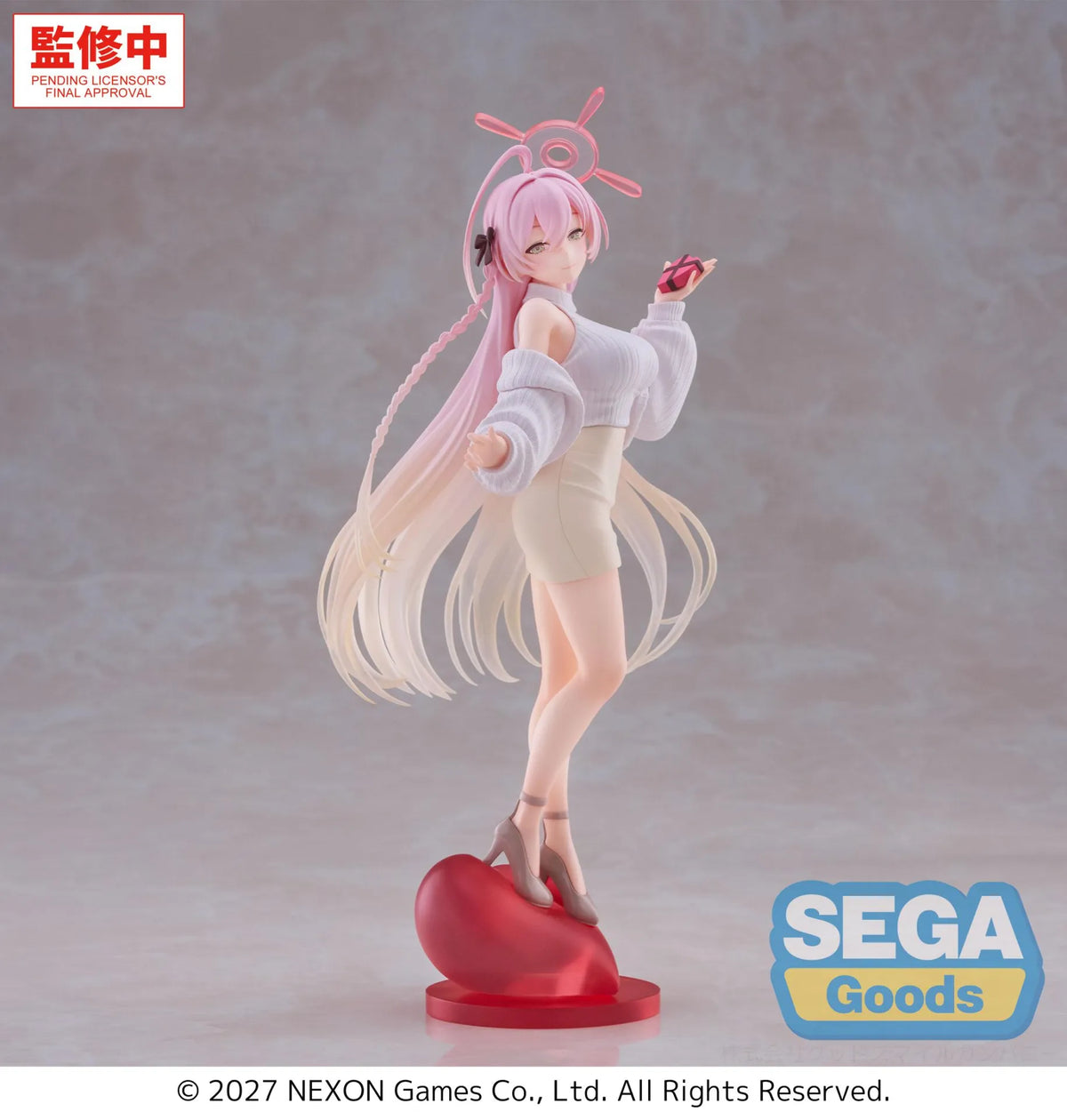 SEGA - BLUE ARCHIVE HANAKO HAPPY VALENTINE XSELLAR FIGURA 25 cm