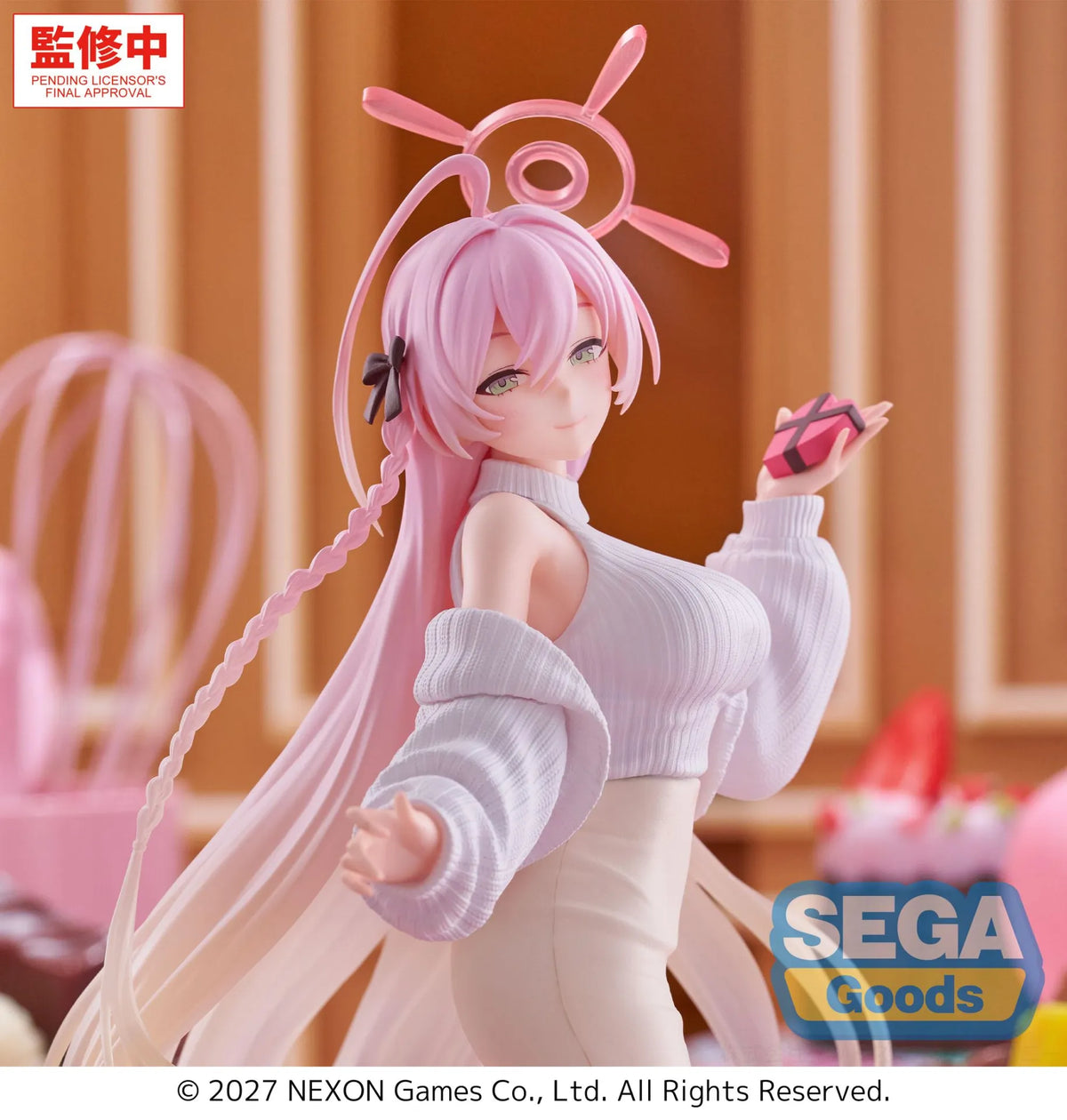 SEGA - BLUE ARCHIVE HANAKO HAPPY VALENTINE XSELLAR FIGURA 25 cm
