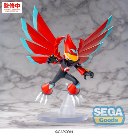 SEGA - MEGA MAN LUMINASTA MEGA MAN BATTLE NETWORK MEGA MAN FALZAR BEAST FIGURA 19 cm