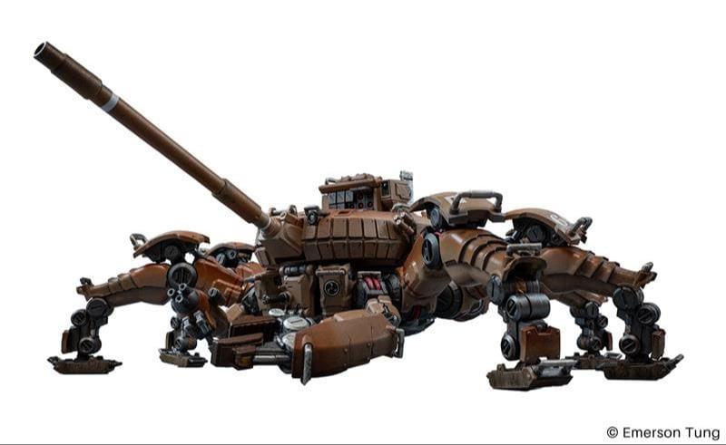 BELLFINE - TRANSFORMERS TANKHEAD TYPE 33 HEIKEGANI 1/48 MODEL KIT 27 cm