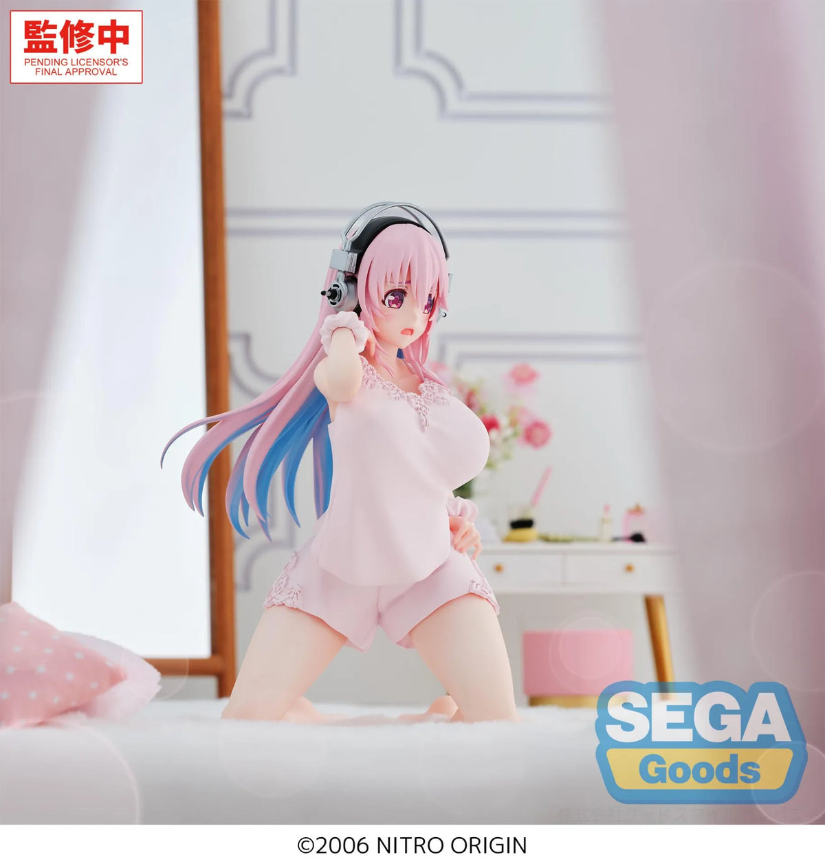 SEGA SUPER SONICO YUMEMIRIZE FIGURA 14 cm