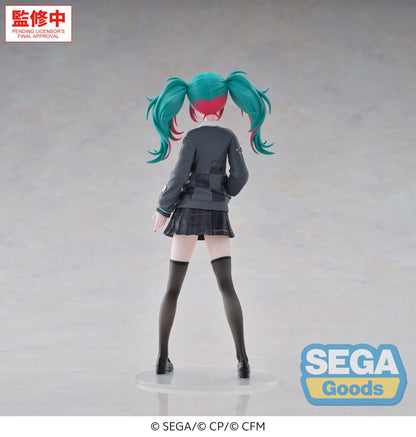 SEGA - HATSUNE MIKU XSTELLAR HATSUNE MIKU COLORFUL STAGE SCHOOL SEKAI HATSUNE BRAND NEW WORLD FIGURA 19 cm