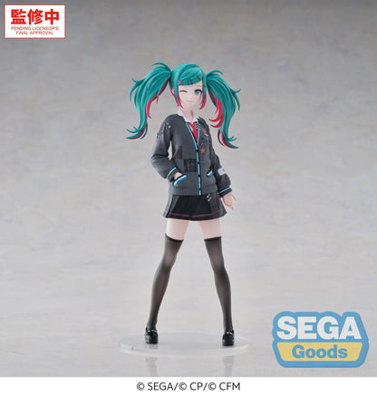 SEGA - HATSUNE MIKU XSTELLAR HATSUNE MIKU COLORFUL STAGE SCHOOL SEKAI HATSUNE BRAND NEW WORLD FIGURA 19 cm
