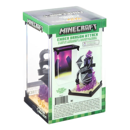 NOBLE COLLECTIONS - MINECRAFT MINECRAFT ENDER DRAGON DIORAMA