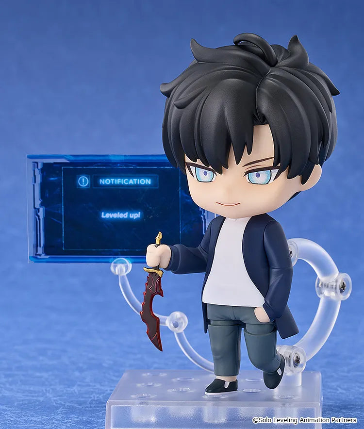 GOOD SMILE COMPANY - SOLO LEVELING NENDOROID SOLO LEVELING SUNG JINWOO RERUN MINI FIGURA 10 cm