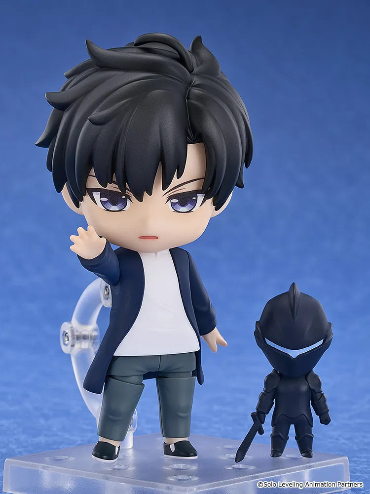 GOOD SMILE COMPANY - SOLO LEVELING NENDOROID SOLO LEVELING SUNG JINWOO RERUN MINI FIGURA 10 cm