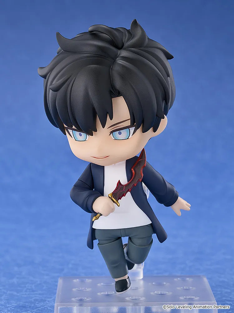 GOOD SMILE COMPANY - SOLO LEVELING NENDOROID SOLO LEVELING SUNG JINWOO RERUN MINI FIGURA 10 cm