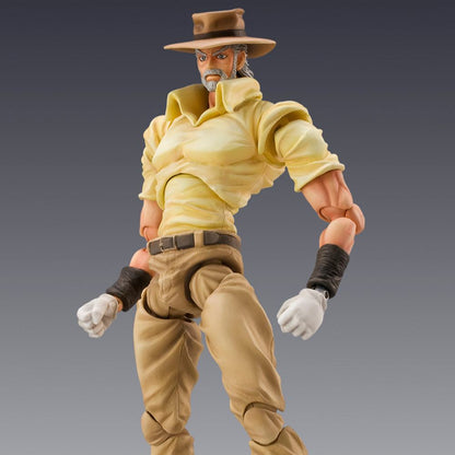 MEDICOS - JOJO'S BIZARRE ADVENTURE JOJO BIZARRE ADVENTURE 3 JOSEPH JOESTAR & IGGY CHOZOKADO RERUN ACTION FIGURE 15 cm