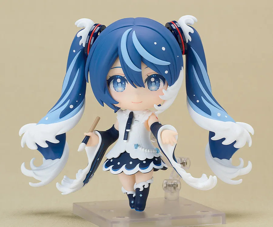 GOOD SMILE COMPANY - HATSUNE MIKU NENDOROID HATSUNE MIKU KATSUSHIKA HOKUSAI COLLABORATION - RELLA - MINI FIGURA 10 cm