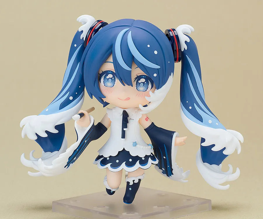 GOOD SMILE COMPANY - HATSUNE MIKU NENDOROID HATSUNE MIKU KATSUSHIKA HOKUSAI COLLABORATION - RELLA - MINI FIGURA 10 cm