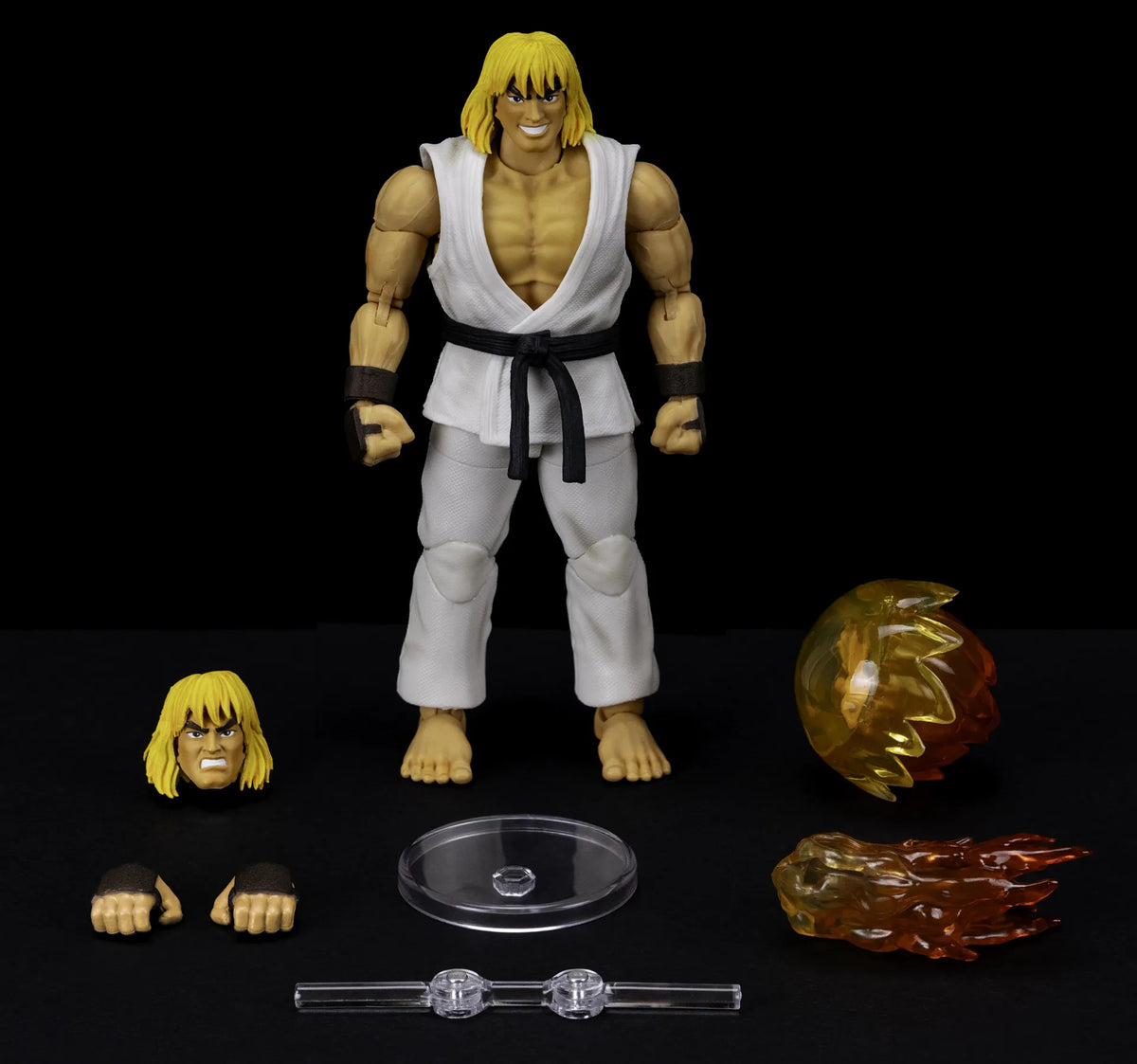 JADA TOYS KEN - STREET FIGHTER 2 PLAYER 2 WHITE VERSION 1/12 ACTION FIGURE 15cm