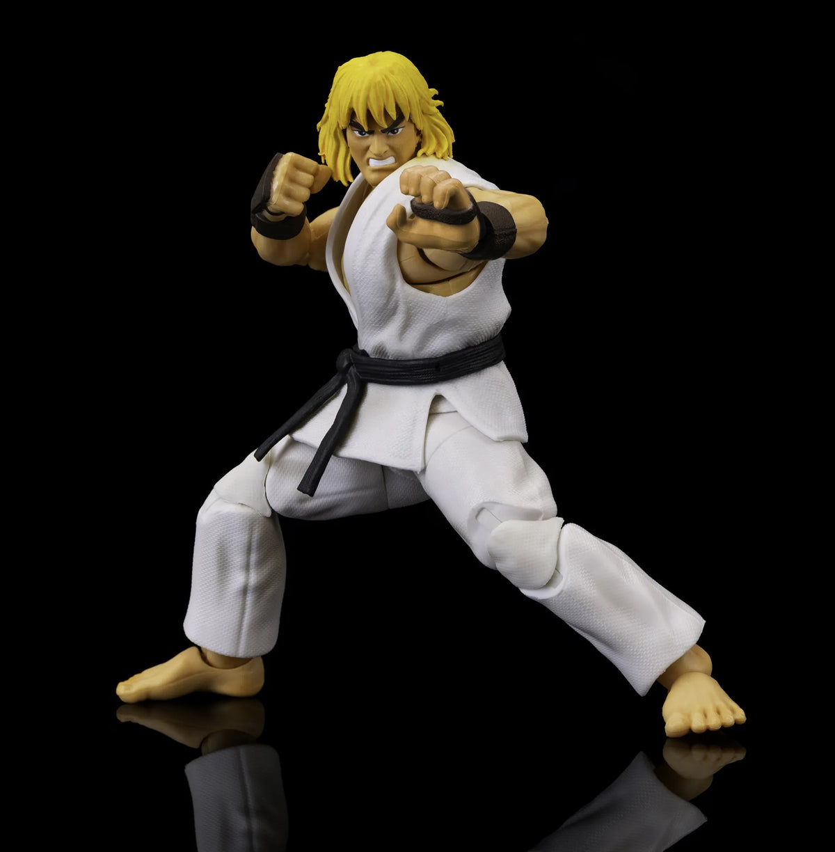 JADA TOYS KEN - STREET FIGHTER 2 PLAYER 2 WHITE VERSION 1/12 ACTION FIGURE 15cm