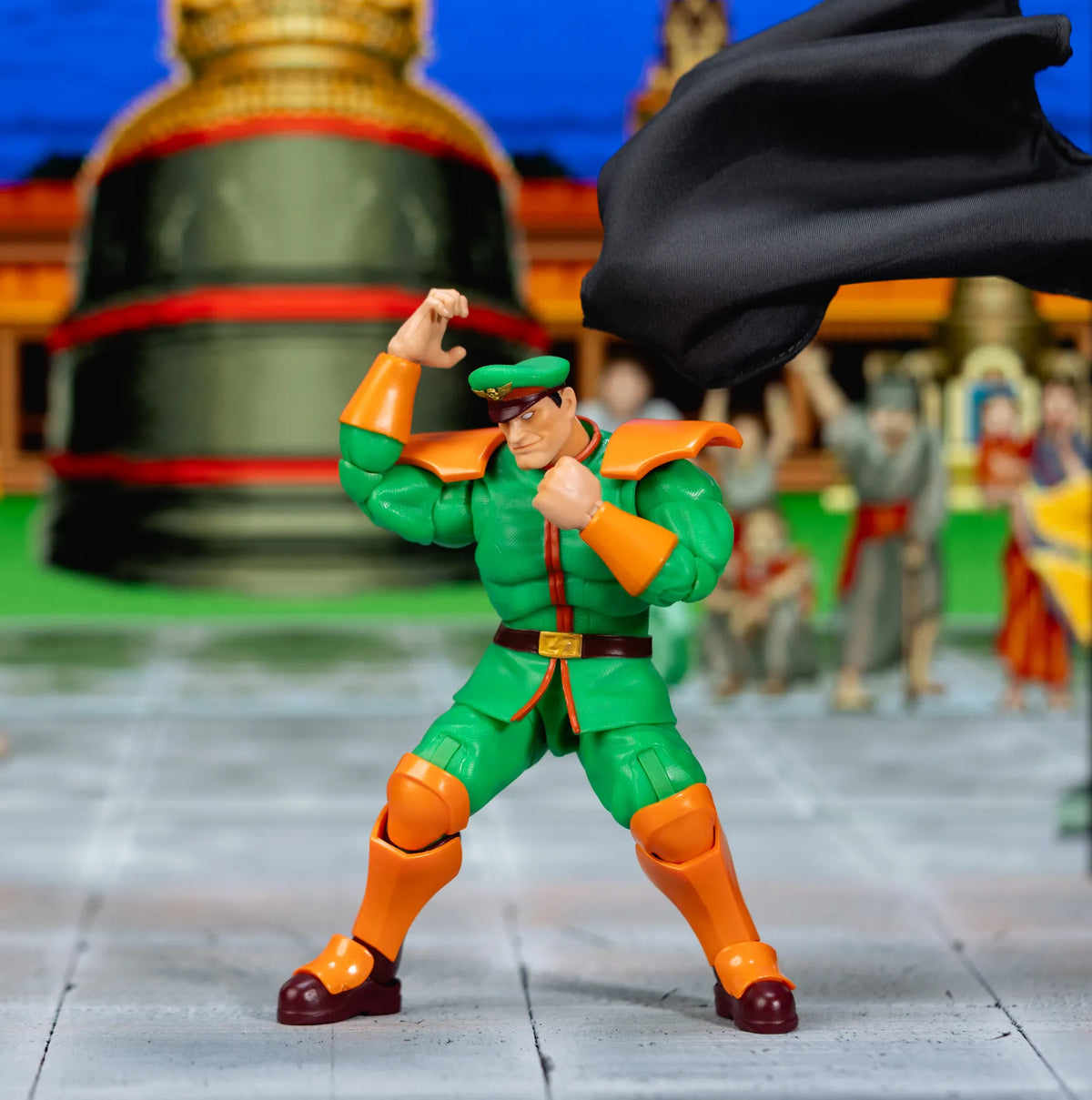 JADA TOYS BISON - STREET FIGHTER 2 MR. VARIANT DELUXE 1/12 ACTION FIGURE 15 cm