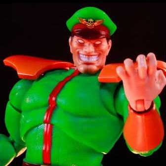JADA TOYS BISON - STREET FIGHTER 2 MR. VARIANT DELUXE 1/12 ACTION FIGURE 15 cm