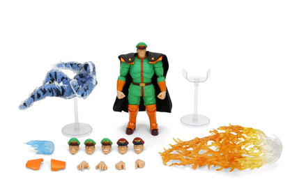 JADA TOYS BISON - STREET FIGHTER 2 MR. VARIANT DELUXE 1/12 ACTION FIGURE 15 cm