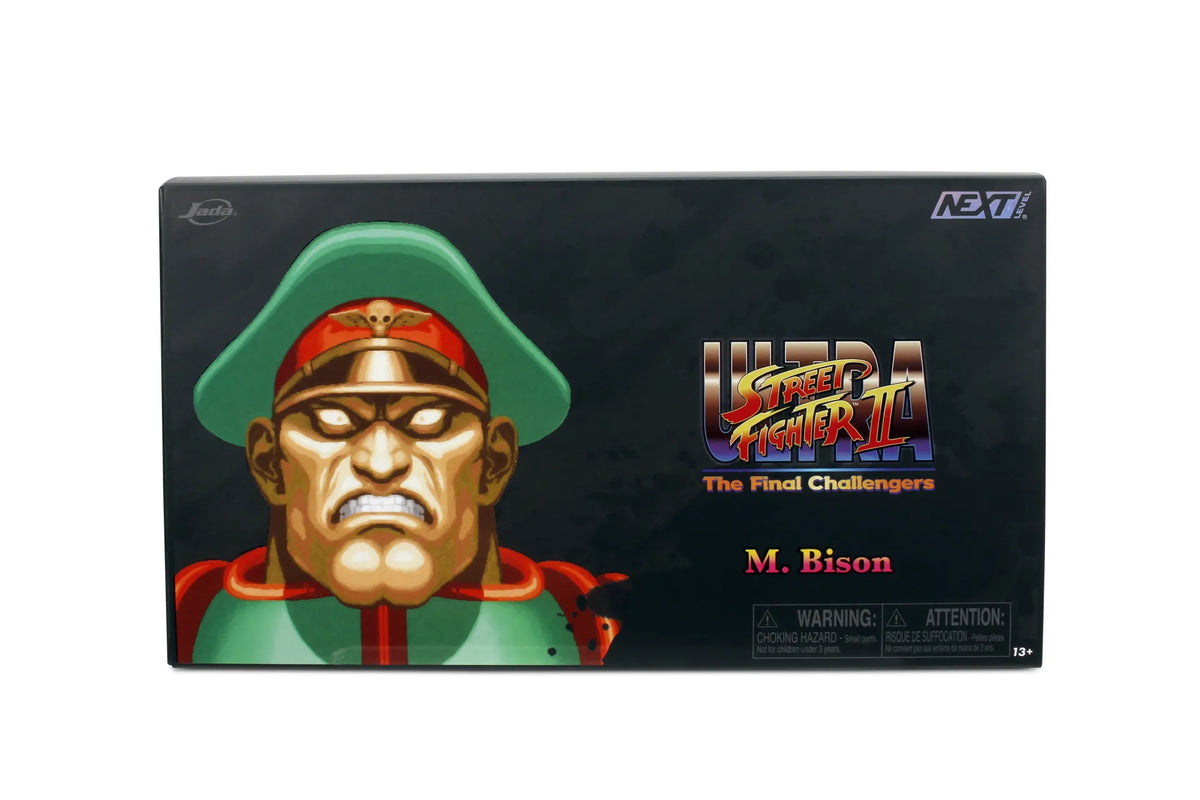 JADA TOYS BISON - STREET FIGHTER 2 MR. VARIANT DELUXE 1/12 ACTION FIGURE 15 cm