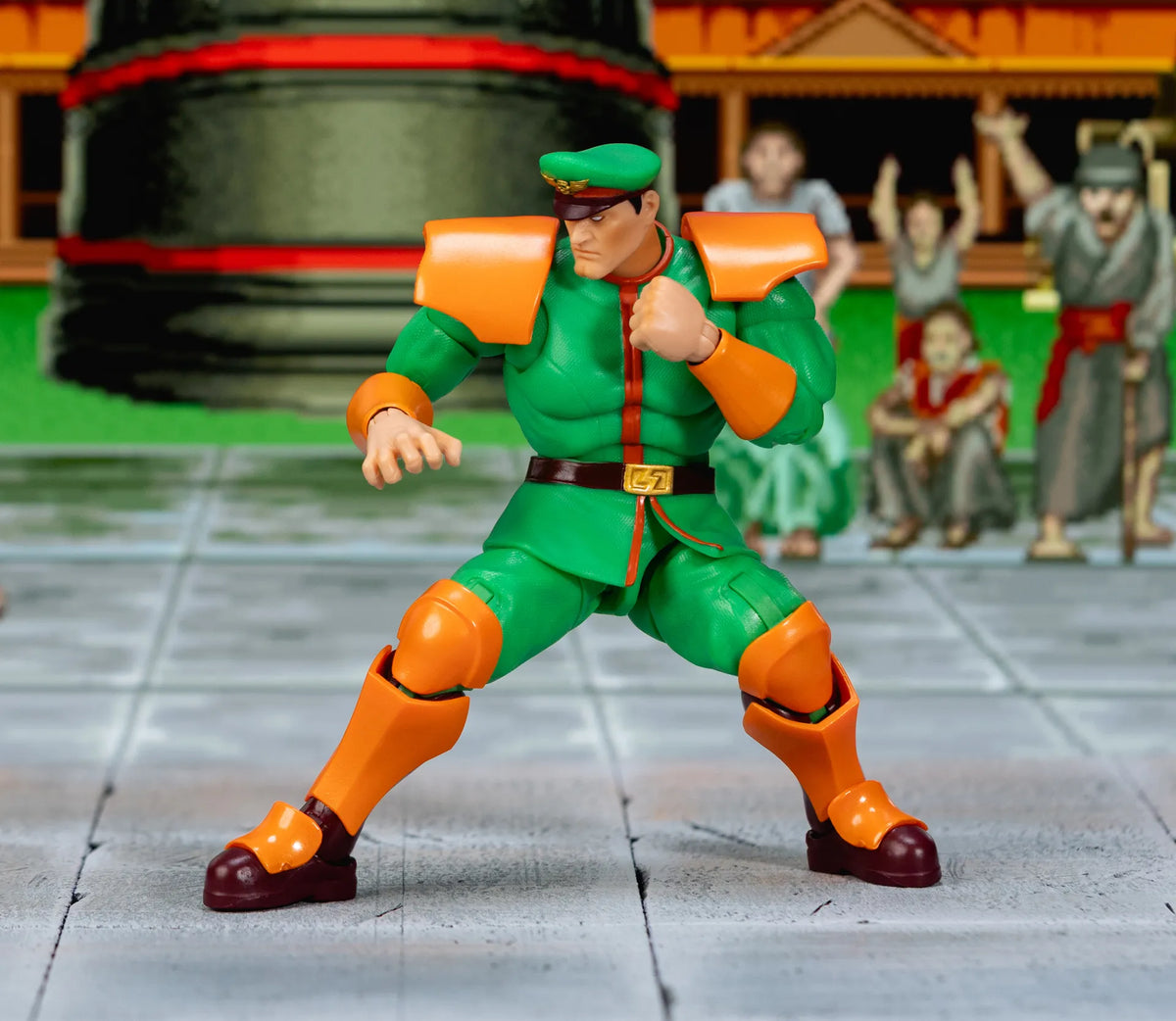 JADA TOYS BISON - STREET FIGHTER 2 MR. VARIANT DELUXE 1/12 ACTION FIGURE 15 cm