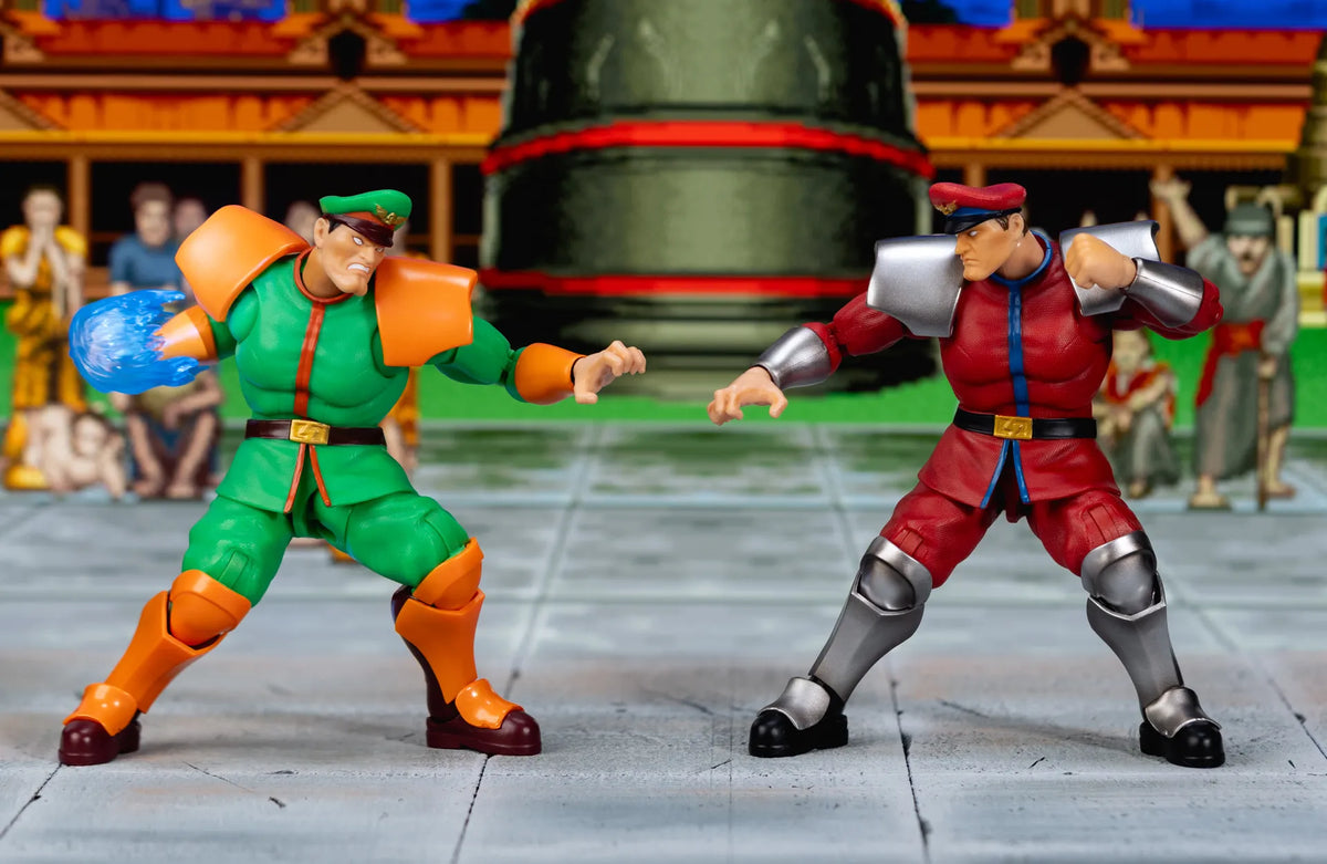JADA TOYS BISON - STREET FIGHTER 2 MR. VARIANT DELUXE 1/12 ACTION FIGURE 15 cm