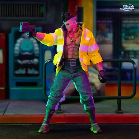 JADA TOYS CYBERPUNK EDGERUNNERS DAVID MARTINEZ 1/12 ACTION FIGURE 15.2 cm