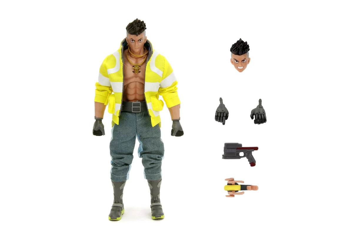 JADA TOYS CYBERPUNK EDGERUNNERS DAVID MARTINEZ 1/12 ACTION FIGURE 15.2 cm