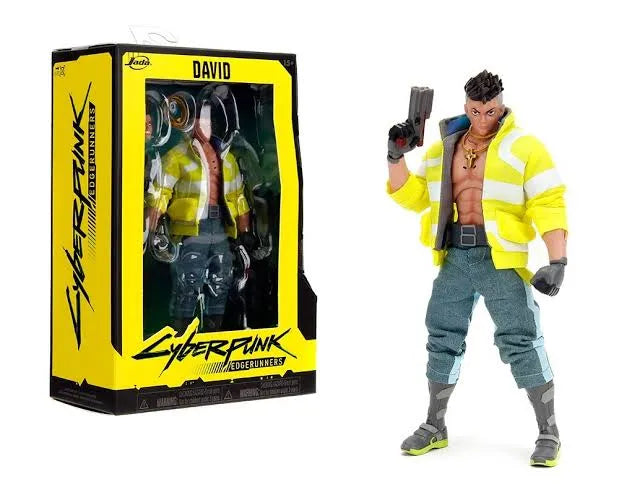 JADA TOYS CYBERPUNK EDGERUNNERS DAVID MARTINEZ 1/12 ACTION FIGURE 15.2 cm