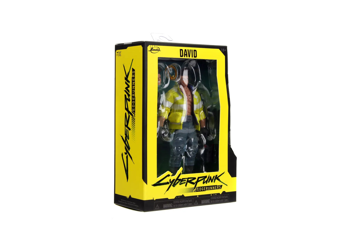 JADA TOYS CYBERPUNK EDGERUNNERS DAVID MARTINEZ 1/12 ACTION FIGURE 15.2 cm