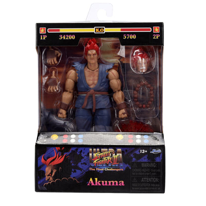 JADA TOYS AKUMA - STREET FIGHTER 2 1/12 ACTION FIGURE 15 cm
