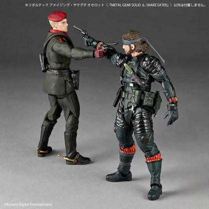 KAIYODO - METAL GEAR SOLID REVOLTECH .Y. METAL GEAR SOLID DELTA SNAKE EATER OCELOT ACTION FIGURE 16.5 cm