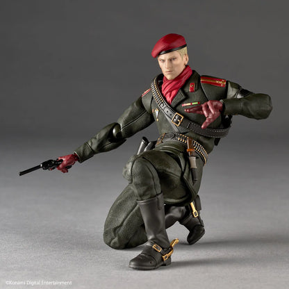 KAIYODO - METAL GEAR SOLID REVOLTECH .Y. METAL GEAR SOLID DELTA SNAKE EATER OCELOT ACTION FIGURE 16.5 cm